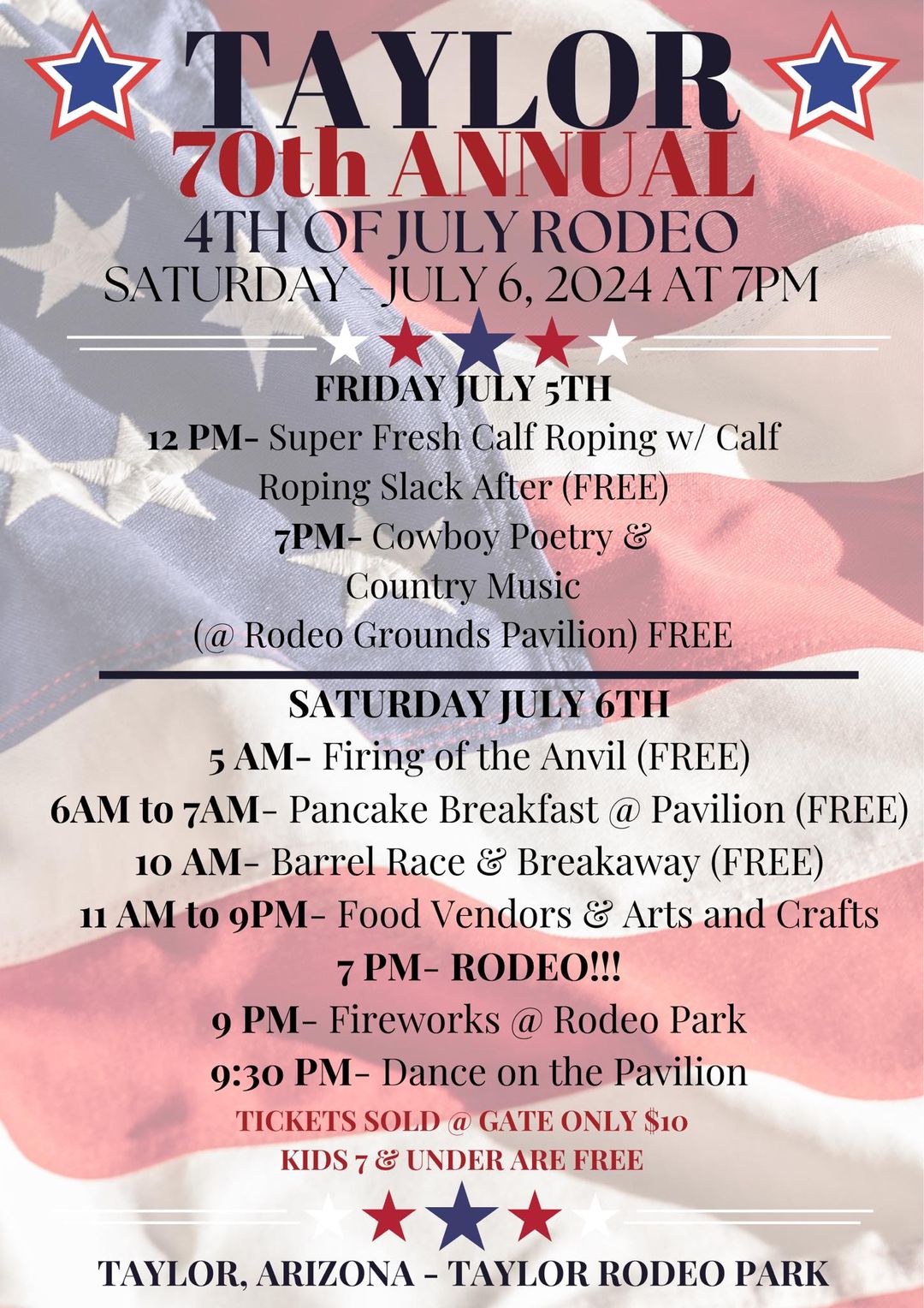 Taylor 4th of July Rodeo