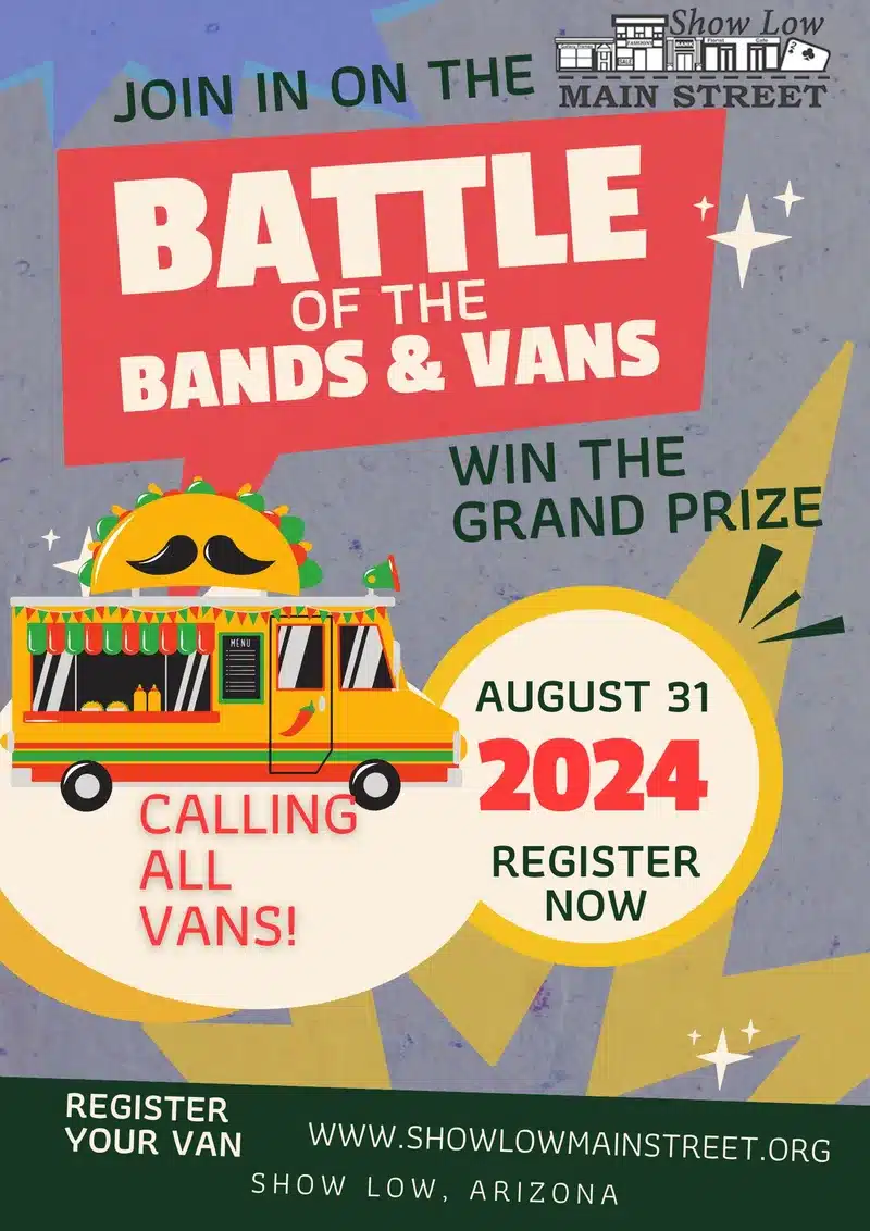 Show Low Main Street Battle Of The Bands & Food Vans