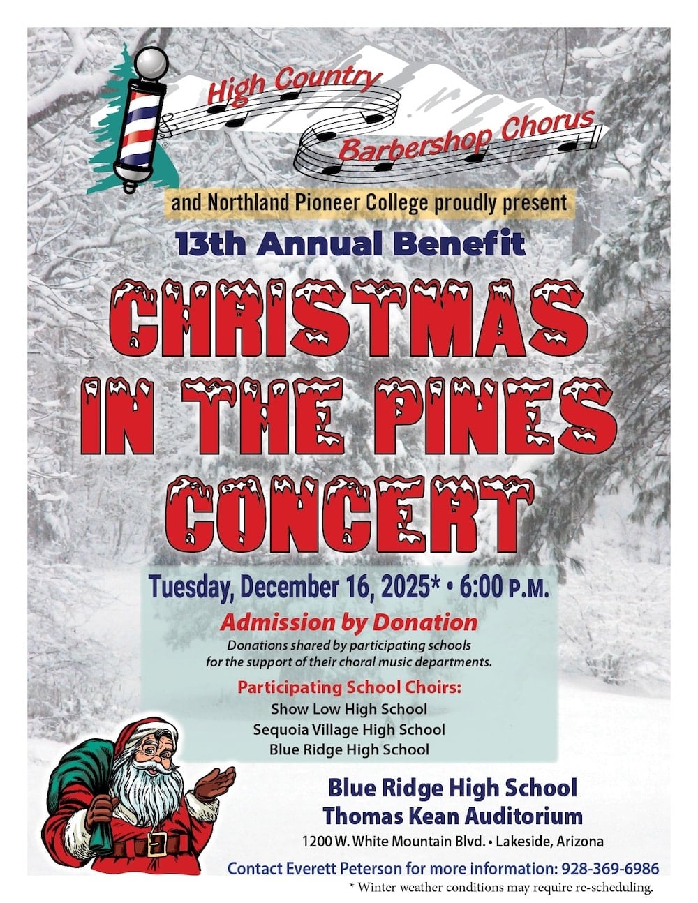 Christmas In The Pines Concert