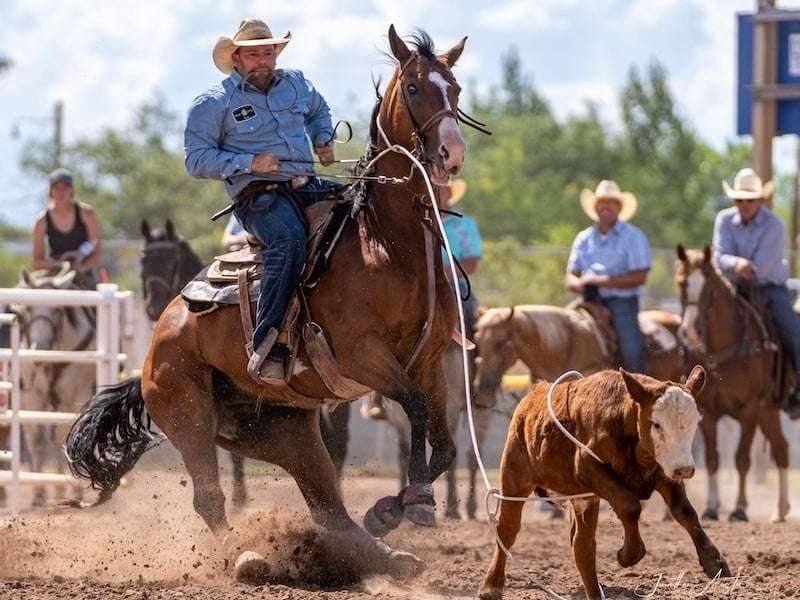 Rodeo in the Arizona White Mountains