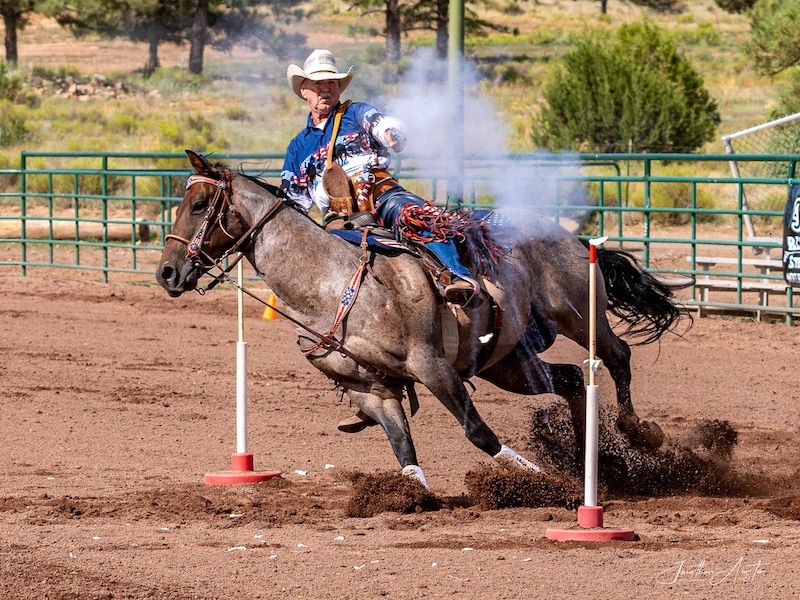 Rodeo and Mounted Shooting Events in the Arizona White Mountains