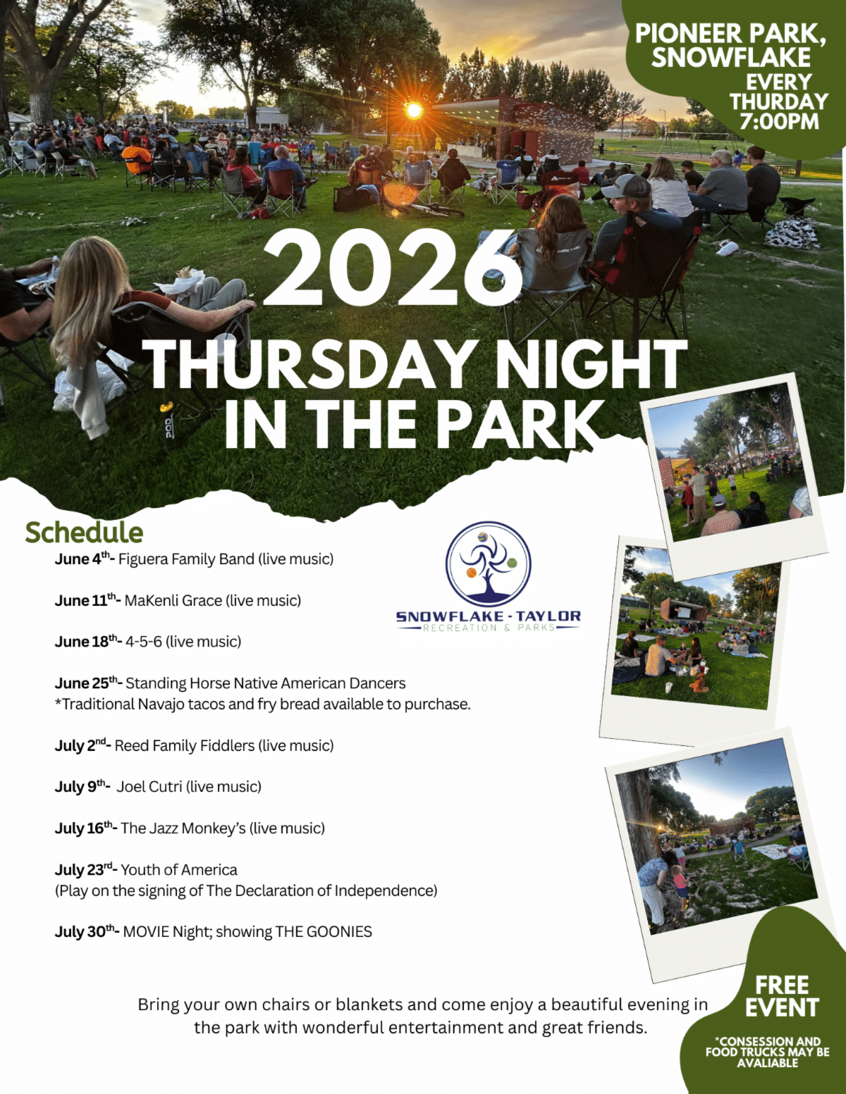 Thursday Night In The Park